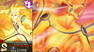 NxB NV: Minato Kurama Link Mode NEW EX-Kit Showcase Solo Attack Mission Gameplay