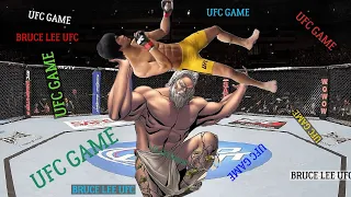 Bruce Lee vs. Titan Atlas EA Sports UFC 4 immortal