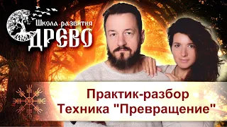 Практик разбор. Техника "Превращение"