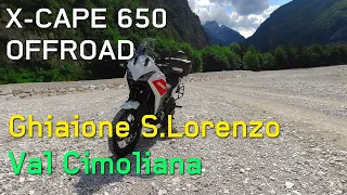 Val Cimoliana In MOTO, OFFROAD, Rifugio San Lorenzo | X-CAPE 650