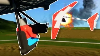 HANG GLIDER DOGFIGHT! - Brick Rigs Multiplayer Gameplay - Plane Dogfight Battle