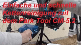 Einfache Kettenreinigung mit dem Park Tool CM-5.2 am E-Bike und Pedelec