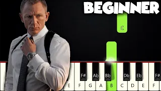 The James Bond Theme | BEGINNER PIANO TUTORIAL + SHEET MUSIC by Betacustic