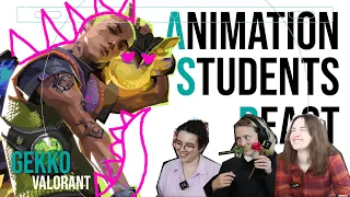 Animation Students React to: GREATER THAN ONE // Gekko Agent Trailer |  Valorant