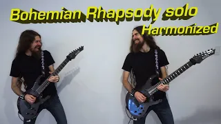 Bohemian Rhapsody Guitar Solo Harmonized