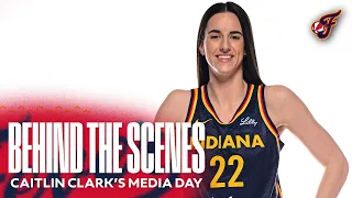 Behind the Scenes of Caitlin Clark's First-Ever Indiana Fever & WNBA Media Day