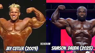 Jay Cutler (2009) VS Samson Dauda (2023) Physique Comparison