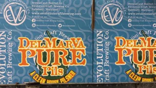 Evolution Craft Brewing Co.'s DelMarVa Pure Pils