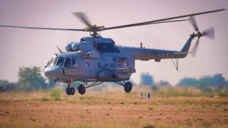INDIAN AIR FORCE Mi-17 Helicopter | ARMED & LOADED
