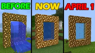 The aether portal BEFORE vs NOW vs APRIL 1st