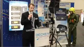 Becker Avionics Press Conference Heli-Expo 2012