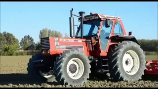 fiatagri 180/90 preparazione campo per semina