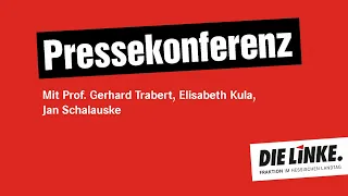 Pressekonferenz mit Gerhard Trabert