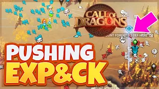 Massive Push Back as DYB face against EXP & CK! | Call of Dragons