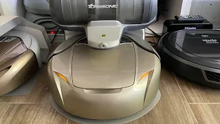 Ecovacs deebot D77 self-emptying process