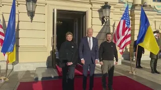 President Joe Biden makes surprise visit to Kyiv
