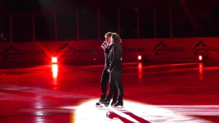 Villars on Ice 2016 Deniss Vasiljevs Talk after the 2nd program