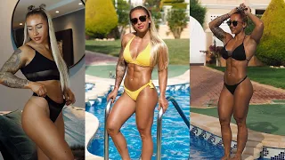 Suzanne Svanevik - the 🍑 workout queen | intense legs, glutes workout female fitness motivation 2022