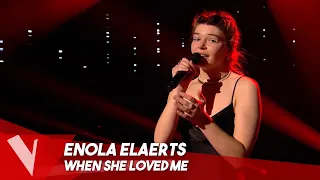 Sarah McLachlan - 'When She Loved Me' ● Enola Elaerts | K.O. | The Voice Belgique