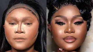 Bridal makeup transformation | bridal makeup tutorial for beginners #makeuptutorial #makeupskincare