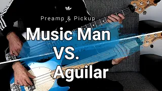 Music Man vs. Aguilar _ Preamp & Pickup