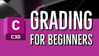 Grading for Beginners in Civil 3D 2023 to 2024