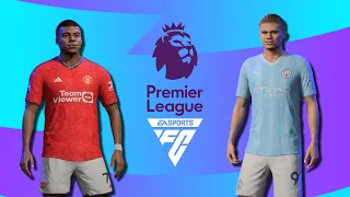 EA Sports FC 24 | Man United vs Man City Gameplay | Premier League 23/24