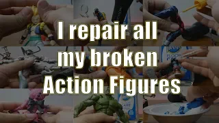 How I Repair Action Figures (The action figure repair video)