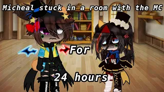 ✨[]Micheal stuck in a room with MC for 24h[]FNAF x Gacha[]My AU[]Not original[]Cassidy knows!![]✨