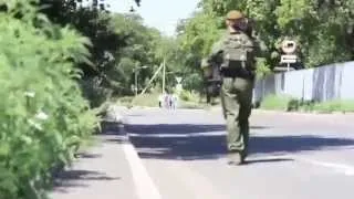 Shelling the Center of Donetsk 21/07/2014 - Ukraine