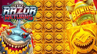 RAZOR RETURNS SUPER BONUS SPINS… (VOLATILE)