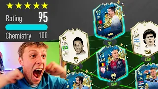 I GOT 99 TOTS RONALDO IN A 195 RATED FUT DRAFT CHALLENGE!! - FIFA 20