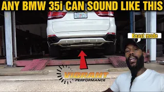 BEST EXHAUST FOR ANY BMW 35i + FULL SOUND REVS, LAUNCH CONTROL AND COLD STARTS