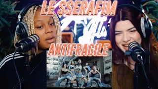 LE SSERAFIM (르세라핌) 'ANTIFRAGILE' OFFICIAL M/V reaction