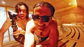 2 Dudes, A Sauna and a Video Camera