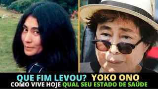 QUE FIM LEVOU YOKO ONO? HOJE COM 90 ANOS E EM ESTADO DE SAÚDE PREOCUPANTE