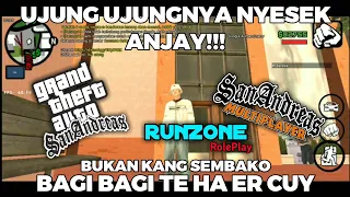 SI ACENG BAGI BAGI THR CUY!!!! - GTA SAMP ANDROID ROLEPLAY INDONESIA - RunZone#3