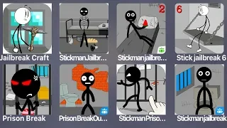 Jailbreak Craft,Stickman Jailbreak 3,Stickman Jailbreak 2,Stick Jailbreak 6,Prison Break