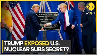 Donald Trump said to have revealed nuclear submarine secrets to Australian businessman | WION