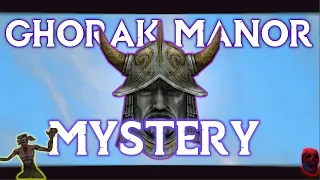 Let's overanalyze Morrowind - Episode 1: Secret of the Ghorak Manor | Elder Scrolls Analysis