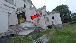 WE SAW A KILLER INSIDE OF THE ABANDONED MANSION