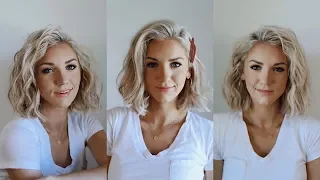 3 Ways to Curl SHORT Hair