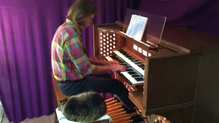 Hymn Arrangement for Organ on "Come, Ye Thankful People  ..."  arranged, played by Jeffrey Hartmann