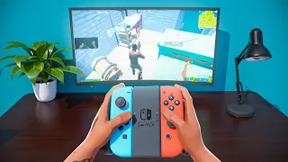 J'ai joué à FORTNITE sur SWITCH pour la PREMIÈRE FOIS... (avec 30 FPS)