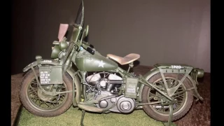 Italeri 1/9 W750 Harley Davidson Motorcycle