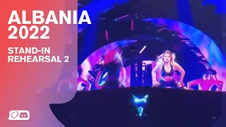 Stand-In Rehearsal - Eurovision 2022 - Albania - Ronela Hajati - Sekret (Partly, New Part)