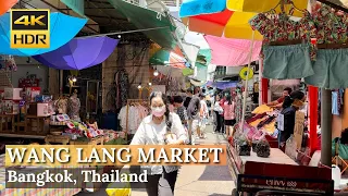 [BANGKOK] Wang Lang Market "Exploring One Of Famous Thai Street Food & Market"| Thailand [4K HDR]