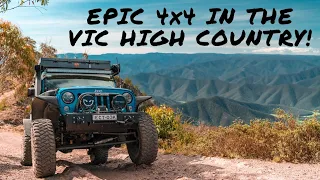 JEEP WRANGLER OFF-ROAD IN THE VICTORIA HIGH COUNTRY - Insane 4x4 Tracks & Remote Camping | Ep 10 |