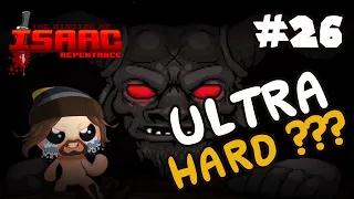 ULTRA HARD ??? - #26 Isaac Repentance 0% TO DEADGOD