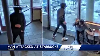 Customer attacked at Starbucks in Auburn, police still searching for suspect